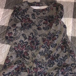 Croft & Barrow multi colored sweatshirt